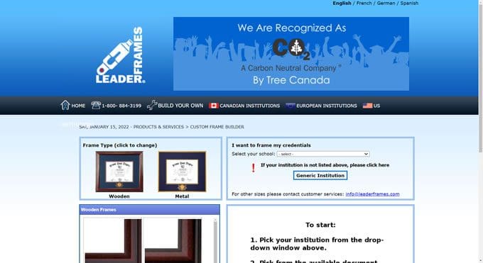 Leader Frames